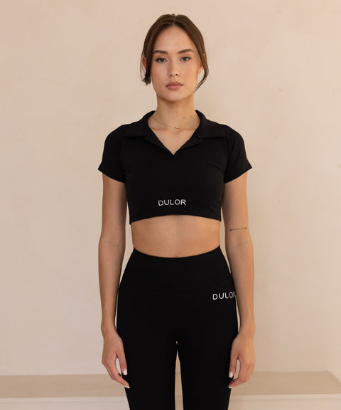 Sporty Polo - Black