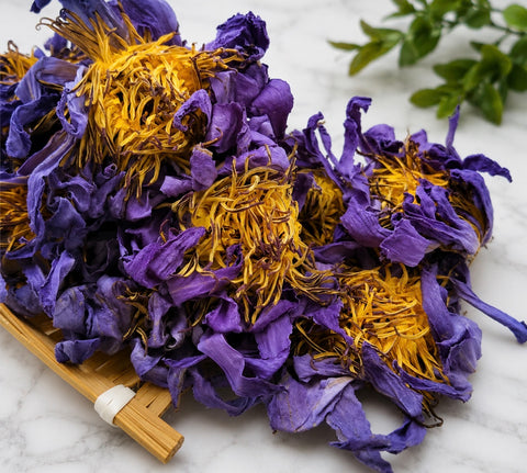 Blauw Lotus flower thee
