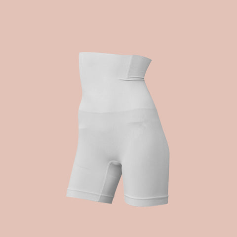 High Waist Short - Beige